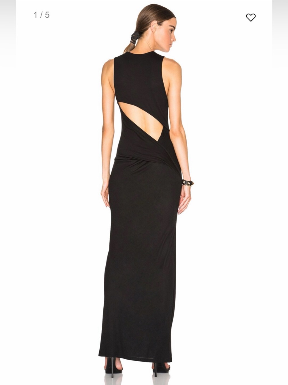 Haute Hippie sexy open back dress